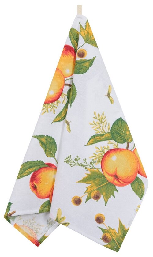 Полотенце  Guten Morgen Apple blossom кухонное, 45x60см, бежевый