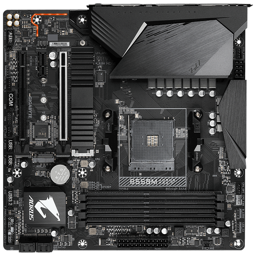 Материнская плата GIGABYTE B550M AORUS PRO-P (AM4, mATX)