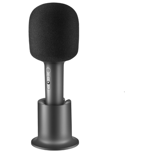 Микрофон караоке Xiaomi Mijia K XMKGMKF01YM серый 21 5 2t cv 96 home party karaoke system machine with microphone home ktv inandon karaoke machine karaoke player