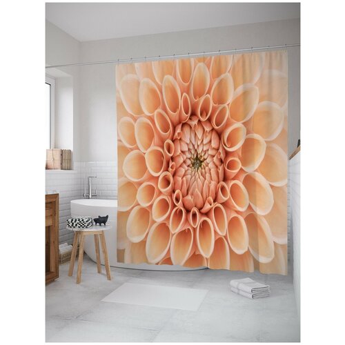 фото Штора для ванной joyarty нежный цветок 180х200 (sc-12425)