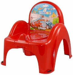 Tega Baby горшок Cars (CS-007) красный