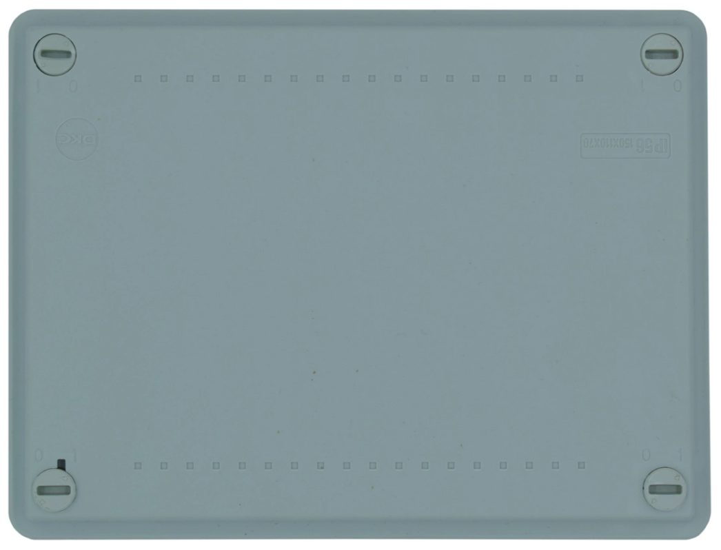 Коробка распределительная ОП 150х110х70мм IP56 гладкие стенки DKC 54010 - фотография № 2
