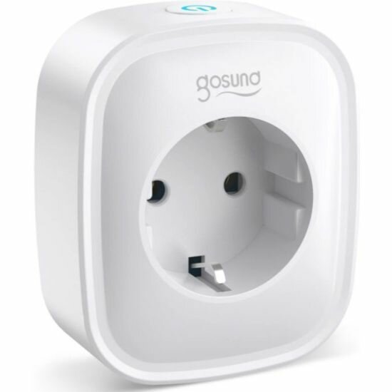 Умная розетка Gosund Smart plug 2 USB outlet, total 2.1A, белый.