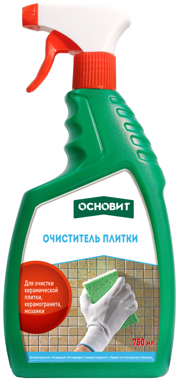 Очиститель Основит Сэйфскрин SAL2 для плитки, 750 мл - фото №1