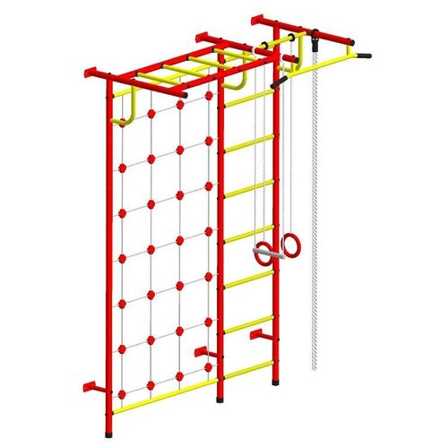 спортивно игровой комплекс пионер 2м красный желтый Спортивно-игровой комплекс Пионер С4СМ, красный/желтый