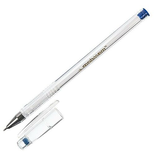 Ручка шариковая автоматическая inформат (0.5мм, синий цвет чернил, масляная основа)