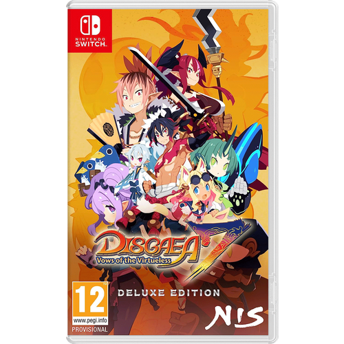 disgaea 4 complete a promise of sardines edition nintendo switch английский язык Disgaea 7: Vows of the Virtueless - Deluxe Edition [Nintendo Switch, английская версия]