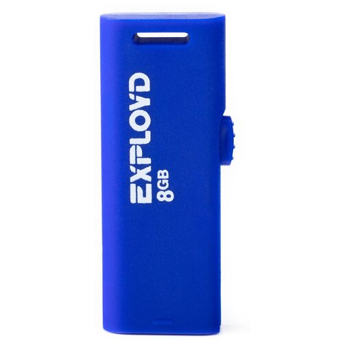 Флешка EXPLOYD 580 8 ГБ, 1 шт., blue usb flash drive 16gb exployd 580 ex 16gb 580 blue