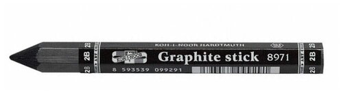KOH-I-NOOR Чернографитный карандаш 8971 2B 1 шт. (897102B005KK) черный 1 шт.