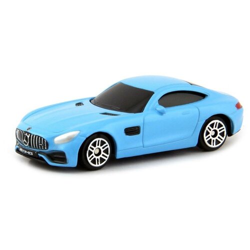 Легковой автомобиль RMZ City Mercedes-Benz GT S AMG 2018 (344992S) 1:64, 7.3 см, голубой легковой автомобиль rmz city mercedes benz gt s amg 2018 344992s 1 64 9 см голубой