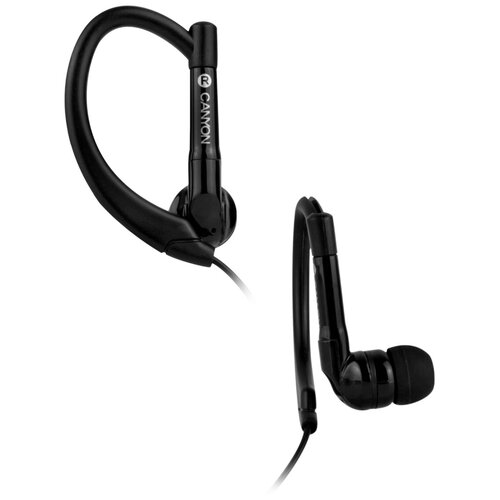 Наушники Canyon CNS-SEP1 mini jack 35 mm черный 53400₽