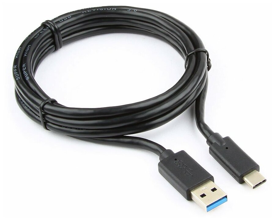 Кабель Cablexpert USB - USB Type-C (CCP-USB3-AMCM-6), 1.8 м, белый - фото №3