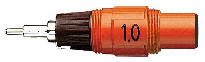 Пишущий элемент Rotring для изографа, 1,0 мм, картонная упаковка (S0218740)