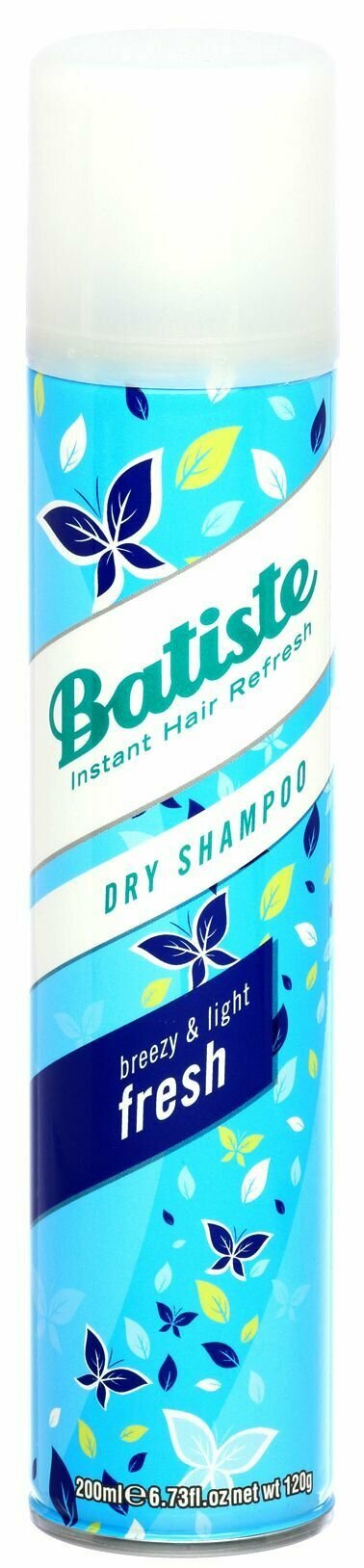 Batiste Fresh Dry Shampoo - Сухой шампунь 200 мл