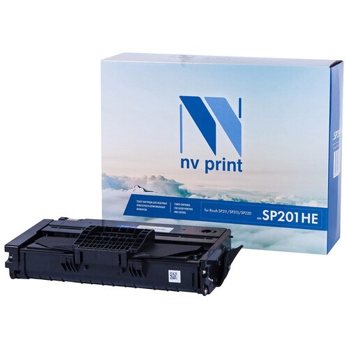 Картридж NV Print SP201HE для Ricoh, 2600 стр, черный картридж sp 201he для принтера рикон ricoh aficio sp 220nw sp 220sfnw sp 220snw