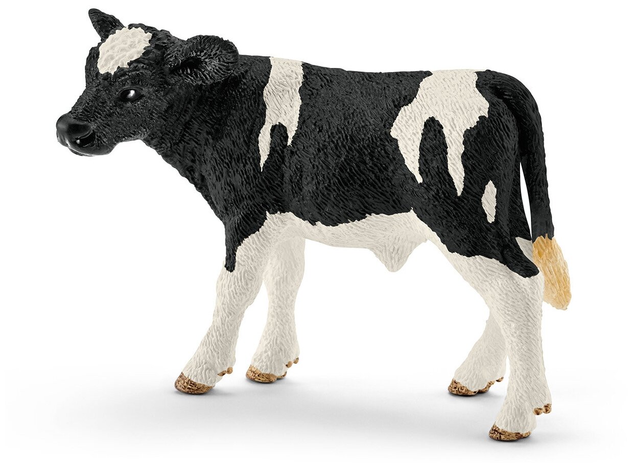 Фигурка Schleich Теленок хольштейн 13798, 5 см