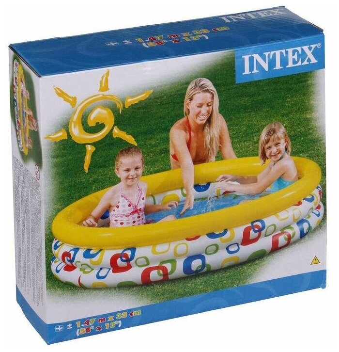 Бассейн Intex Волны 147х33 см