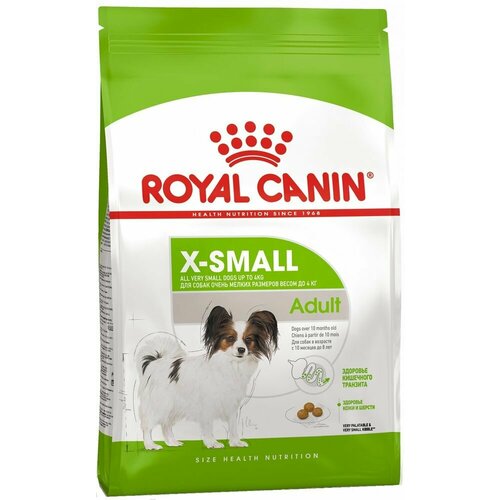 ROYAL CANIN X-SMALL ADULT 1,5 кг сухой корм для собак миниатюрных размеров от 10 месяцев до 8 лет 5 шт