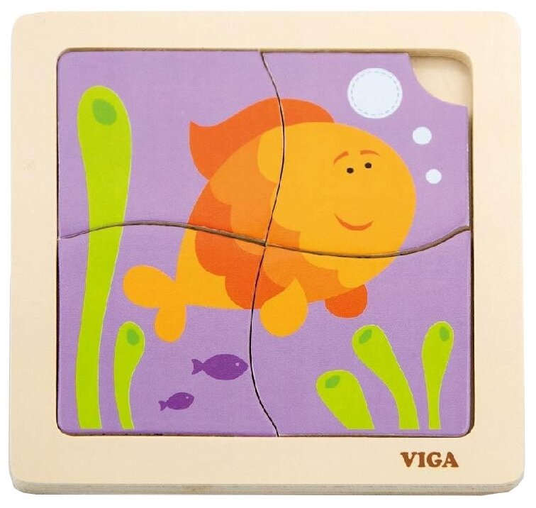 Пазл Рыбка (50144) VIGA