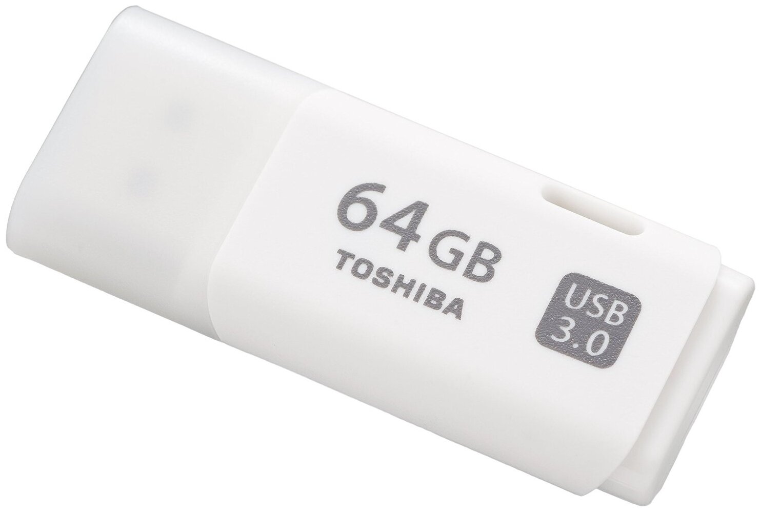 Флешка USB TOSHIBA Hayabusa U301 64Гб, USB3.0, белый [thn-u301w0640e4] - фото №2