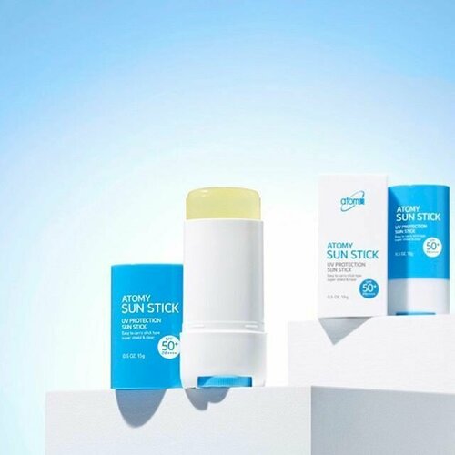 Корейский солнцезащитный стик для лица и тела SPF50+, PA++++ Атоми ...
