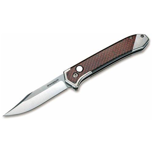 Нож складной Boker Magnum Rubico auto черный нож складной boker magnum shadow rainbow 01lg243 черный