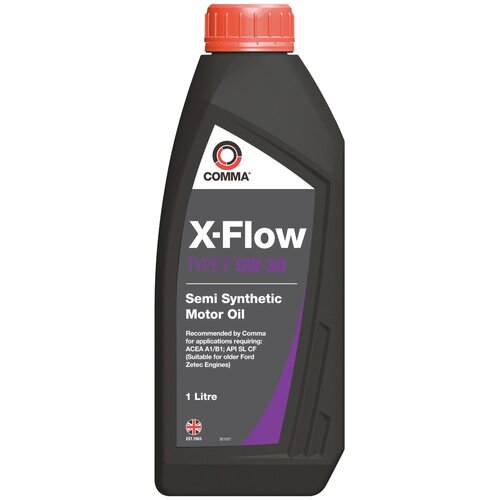 Полусинтетическое моторное масло Comma X-Flow Type F 5W-30, 60 л