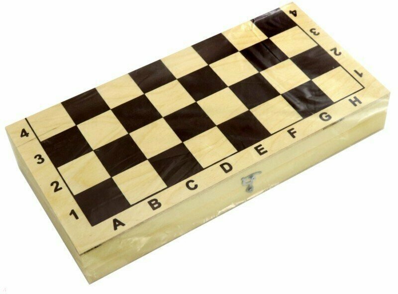 Шахматы деревянные обиходные (ИН-8057) Рыжий кот - фото №2