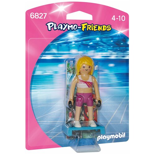 Набор с элементами конструктора Playmobil Playmo-Friends 6827 Фитнес-тренер, 5 дет.