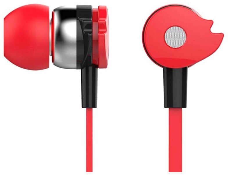 Проводные наушники OKLICK HS-S-210, red