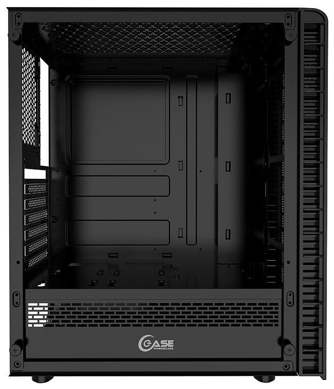 Корпус ATX Powercase CMIG4C-A4 черный, без БП, с окном, USB 3.0, 2*USB 2.0, audio - фото №8