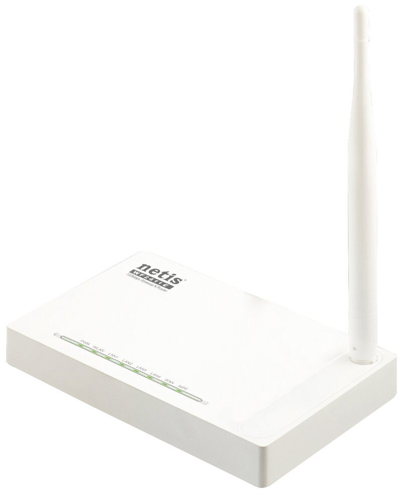 Wi-Fi роутер netis WF2411E, белый