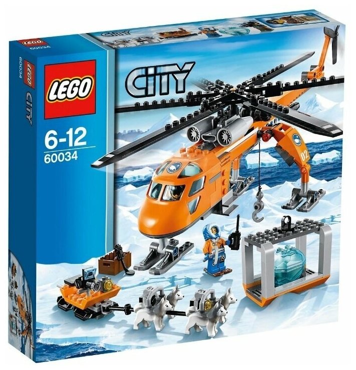 Конструктор LEGO City 60034 Арктический вертолёт