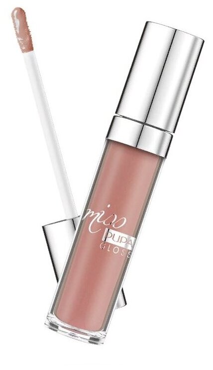Блеск для губ Pupa MISS GLOSS тон 300, Нежный поцелуй, 5 мл