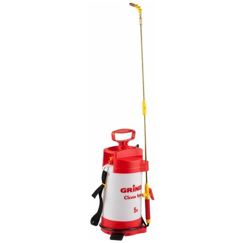 Опрыскиватель GRINDA PT-5 Clever Spray 5 л белый/красный 5 л