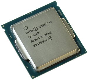 スマホ/家電/カメラIntel CPU Core i3 6100 3.70GHz　LGA1151