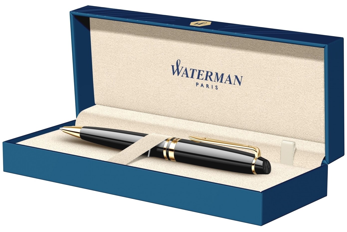 Waterman Expert - Black GT, шариковая ручка, M