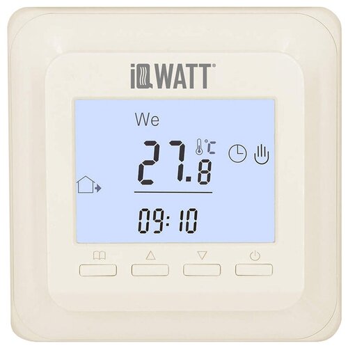 Терморегулятор IQWATT Thermostat P слоновая кость термопласт