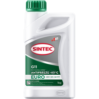 Антифриз Sintec Antifreeze Euro G11 Green -40 (Старый Арт. 802558) SINTEC арт. 990553