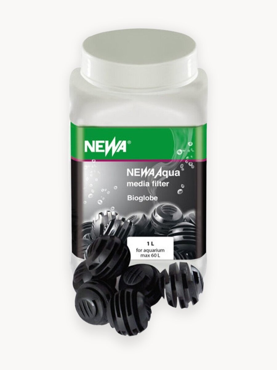Наполнитель для аквариума фильтра BIOGLOBE, полипропиленовые шарики, 1 л