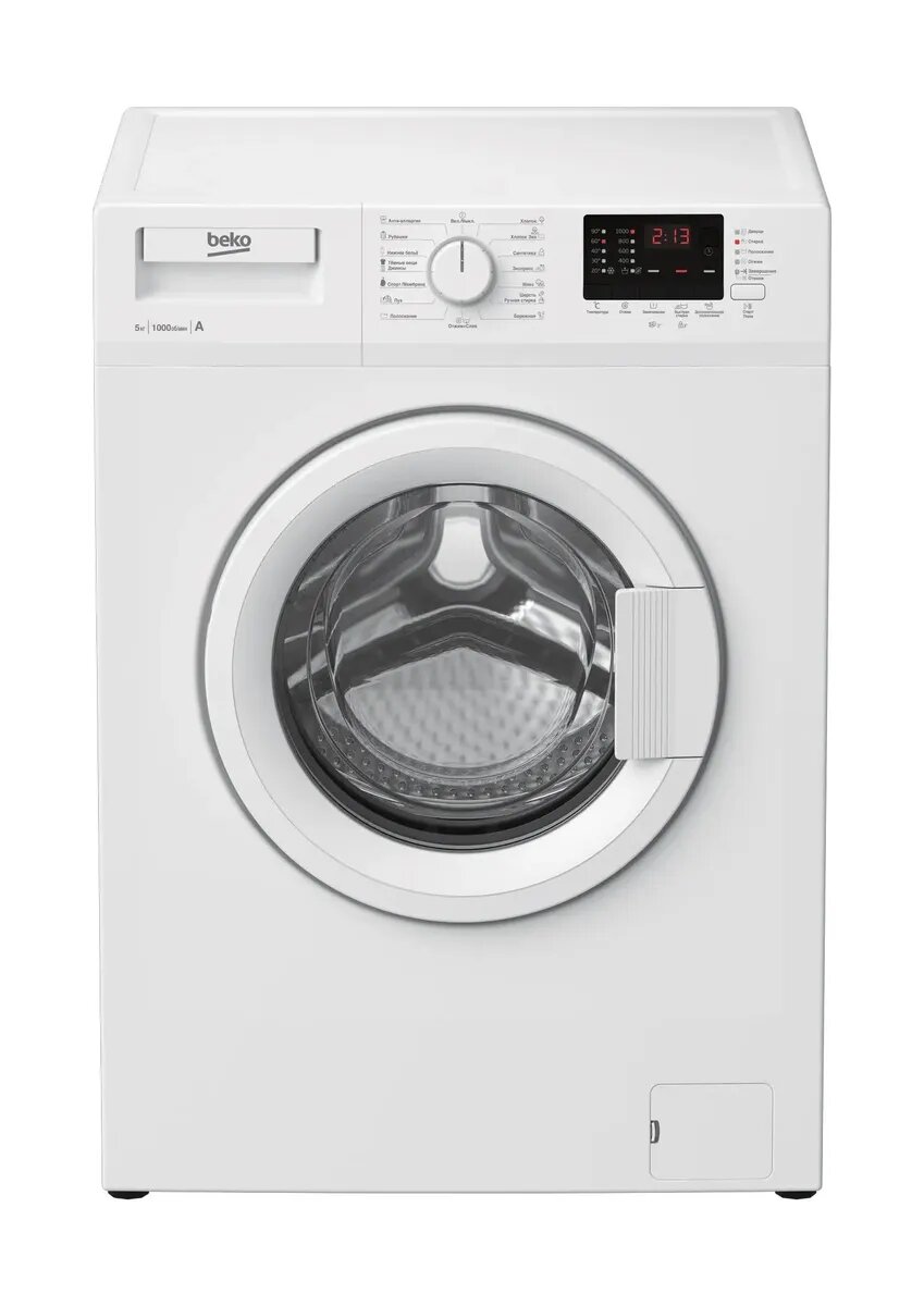 Стиральная машина BEKO WRE55P2BWW с фронтальной загрузкой  белый