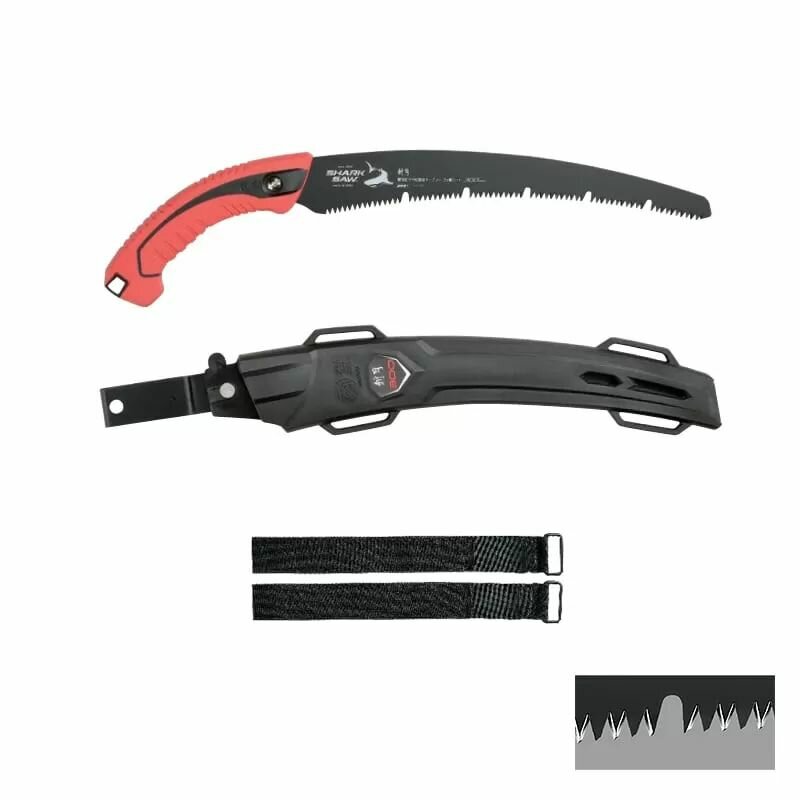Пила садовая 300 мм 7TPI тефлоновое покрытие Shark Saw 107326