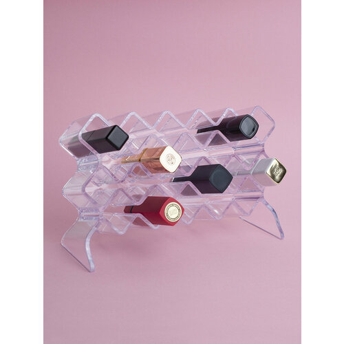 Органайзер для косметики Magic Lady для хранения помад мелочей и аксессуаров прозрачный 849₽