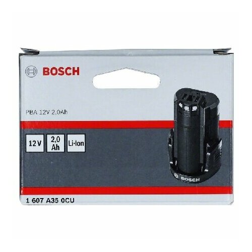 Аккумулятор для электроинструмента 12В 2Ач PBA 12 V 20 Ah Bosch Power Tools 1607A350CU 3165140948982 29382₽