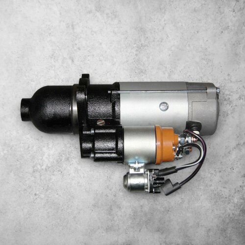 Стартер с дополнительным реле на КАМАЗ для двигатель 740.30-260,740.50-360,740.51-320 IVECO, 24В, зубьев - 10, 9.0 кВт, 5402.3708-01 AKITA