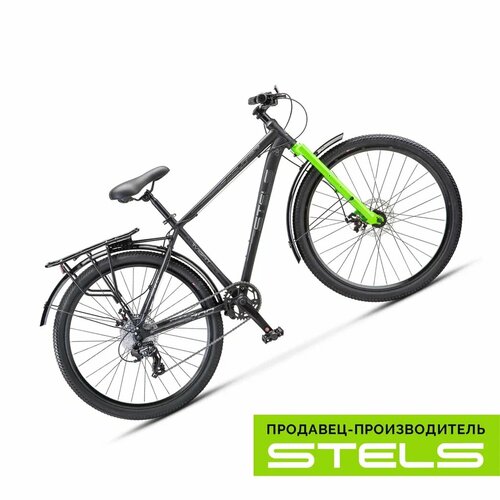 Велосипед горный Navigator-700 Курьер MD 275 Z010 21 Черный матовый 23190₽