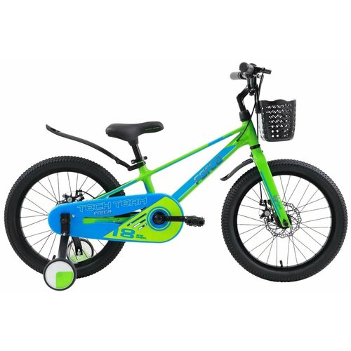 Велосипед 18 TechTeam Forca greenblueмагниевый 16210₽