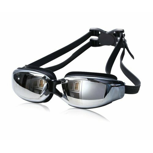 Профессиональные незапотевающие удобные очки для плавания при близорукости (с диоптриями -2.0)