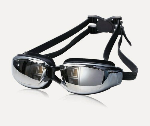 Изображение товара Профессиональные незапотевающие удобные очки для плавания при близорукости (с диоптриями -3.5)