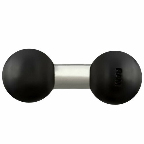 RAM-B-230U соединительный элемент муфт RAM с двумя обрезиненными шарами 25 мм 1 алюминий 5660₽